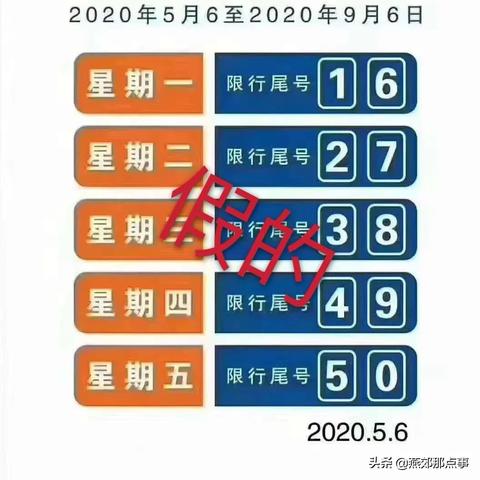 燕郊限行通知最新消息，限行政策更新至2023年7月